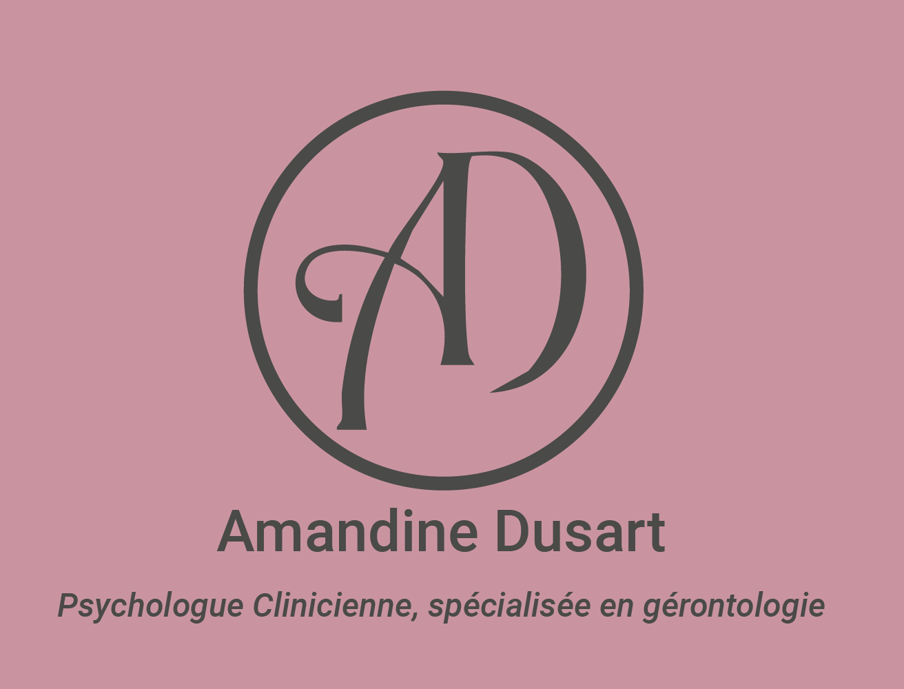 Logo Amandine Dusart