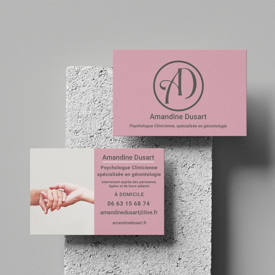 Carte de visite Amandine Dusart