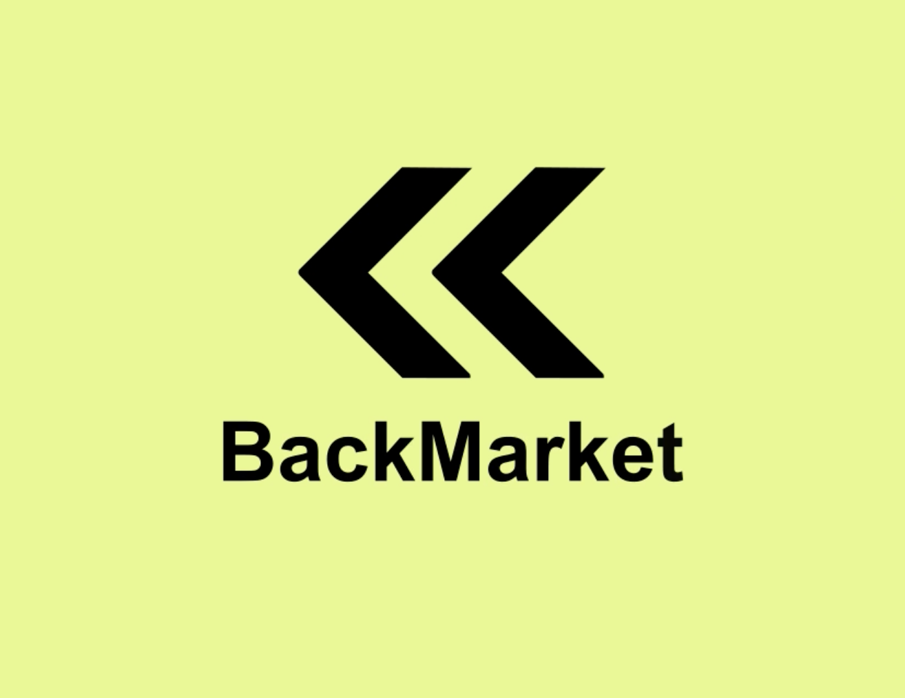 Animation de logo Backmarket