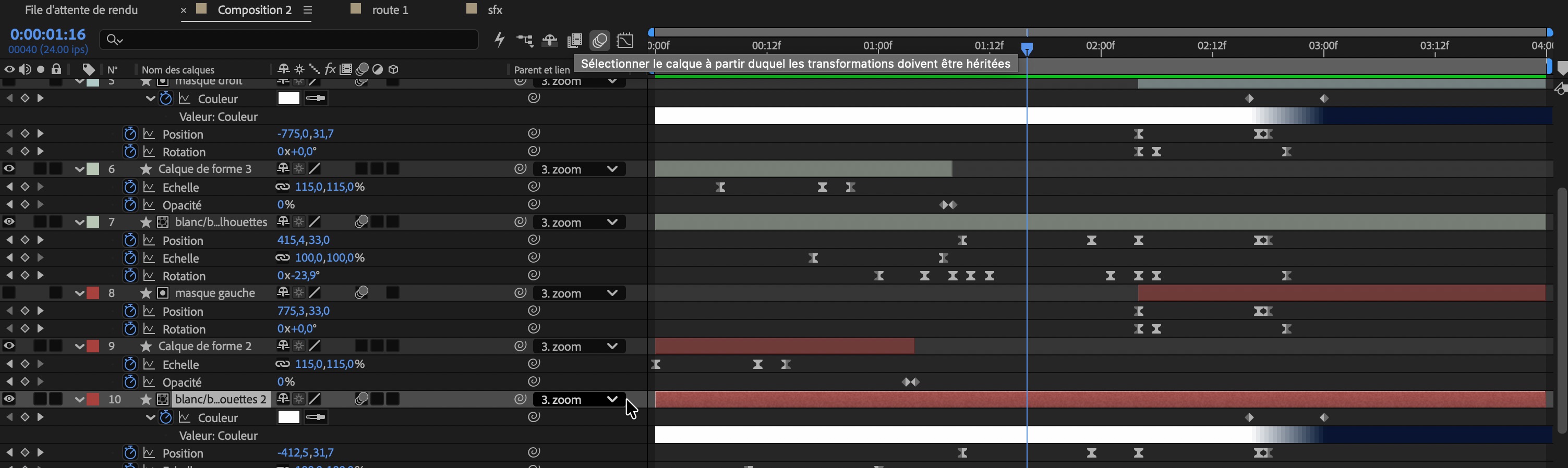 Réalisation et sound design